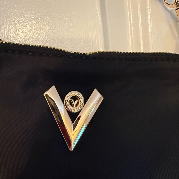 Valentino Orlandi Black Bag with Gold Accents - Picture 4 of 9